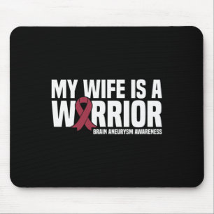 Mousepad Minha esposa é uma consciência de neurismo do cére