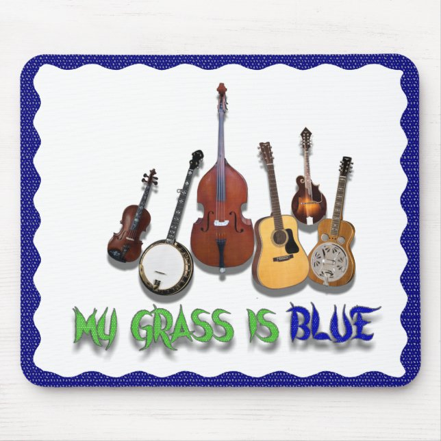 MOUSEPAD MINHA GRAMA É BLUE-MOUSEPAD (Frente)