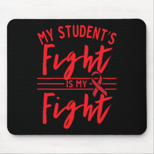Mousepad Minha Luta de Estudante é Minha Luta Conscientizaç