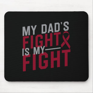 Mousepad Minha Luta de Pais é minha Anemia de Células Falci