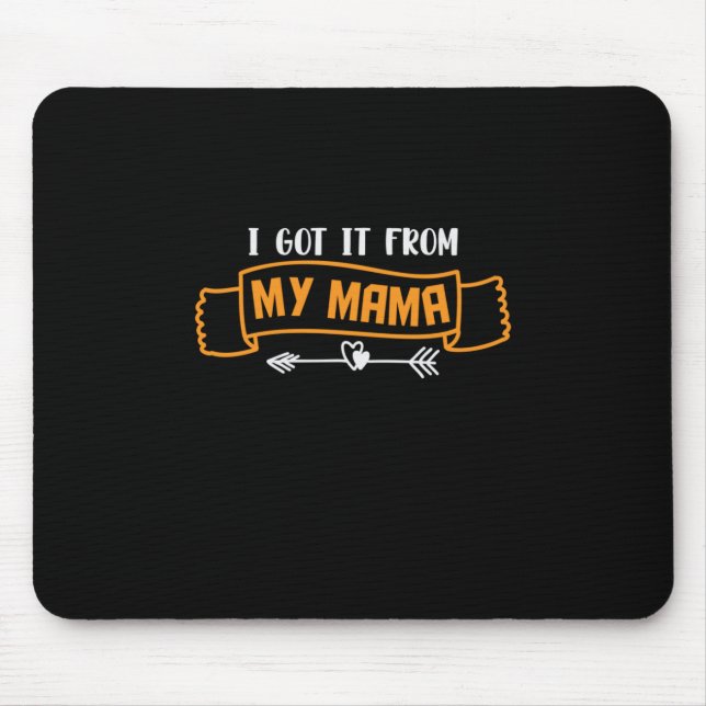 Mousepad Minha Mãe Deu-Lo Da Minha Mãe (Frente)