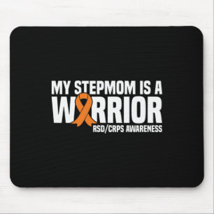 Mousepad Minha Mãe É Uma Guerreira Laranja De Fita