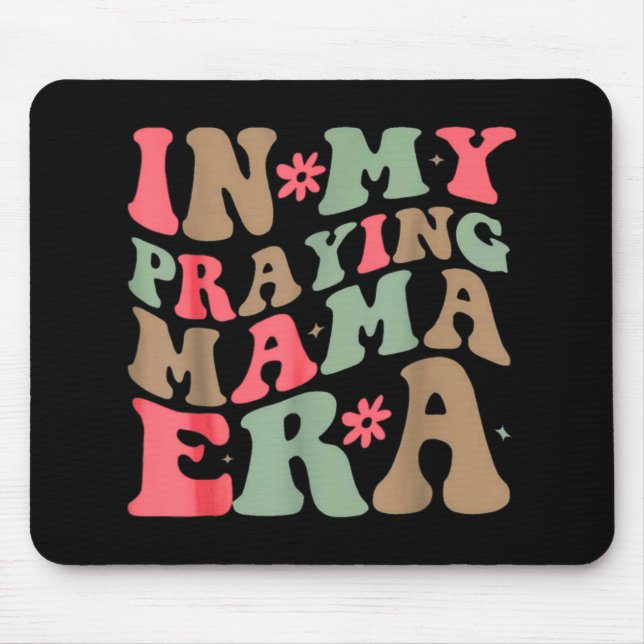 Mousepad Minha Mãe Era Uma Mãe Religiosa Mãe Mãe Cristã Mãe (Frente)