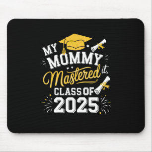 Mousepad Minha Mamãe Fez O Cl De Graduação De Mestrados De