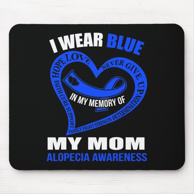 Mousepad Minha Memória Da Minha Mãe Sobre A Consciência (Frente)