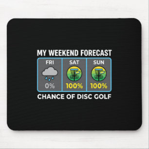 Mousepad Minha Previsão De Final De Semana 100 Por Cento De