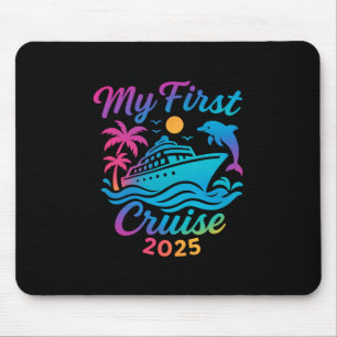 Mousepad Minha Primeira Viagem de Cruzeiro 2025 Família Fér