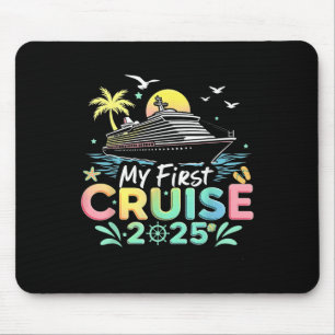 Mousepad Minha Primeira Viagem de Cruzeiro 2025 Viagem de N