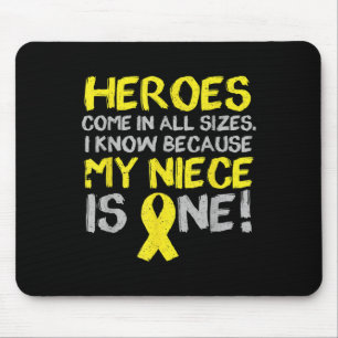 Mousepad Minha sobrinha é um suporte de conscientização par