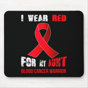 Mousepad Minha Tia- Minha Guerreira do Câncer de Sangue