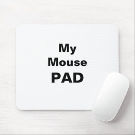 Mousepad Minha Tipografia do Pad do Mouse