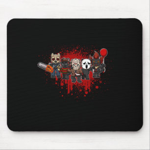 Mousepad Minha Tripulação do Horror - Gato Negro do Hallowe