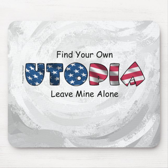 Mousepad Minha Utopia (Frente)