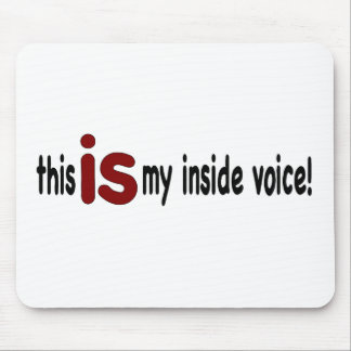 Mousepad Minha voz interna