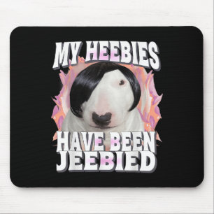 Mousepad Minhas Heebies Foram Julgadas Gen Z Engraçado Meme