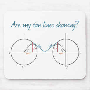 Mousepad Minhas linhas de Tan estão mostrando?