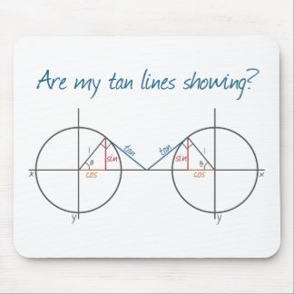 Mousepad Minhas linhas de Tan estão mostrando?