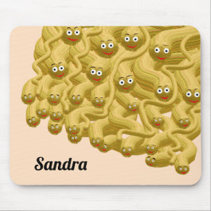 Mousepad Minhocas engraçadas