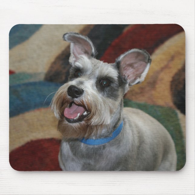 Mousepad Mini Sxhnauzer bonito (Frente)