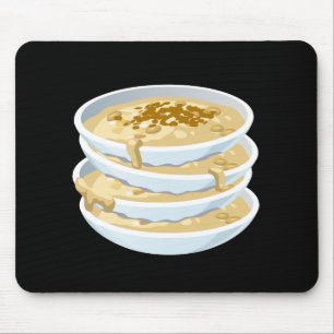 Mousepad Miniaplicativo de Comida com falha