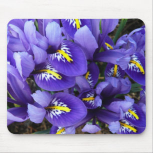 Mousepad Miniatura Azul Levanta Primavera Floral