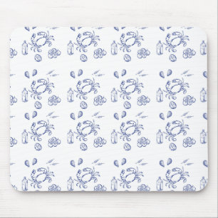 Mousepad Minimalismo de Frutos do Mar