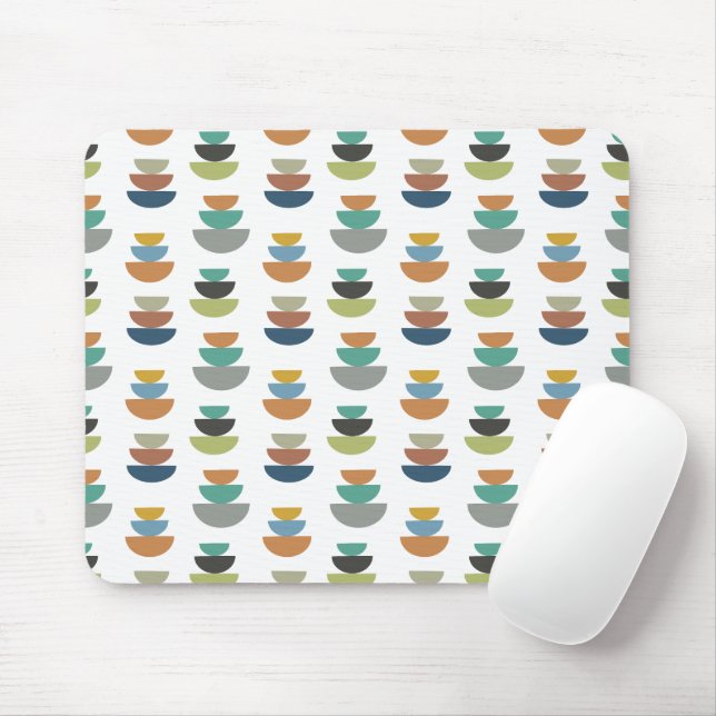 Mousepad Minimalismo moderno do século médio (Com mouse)