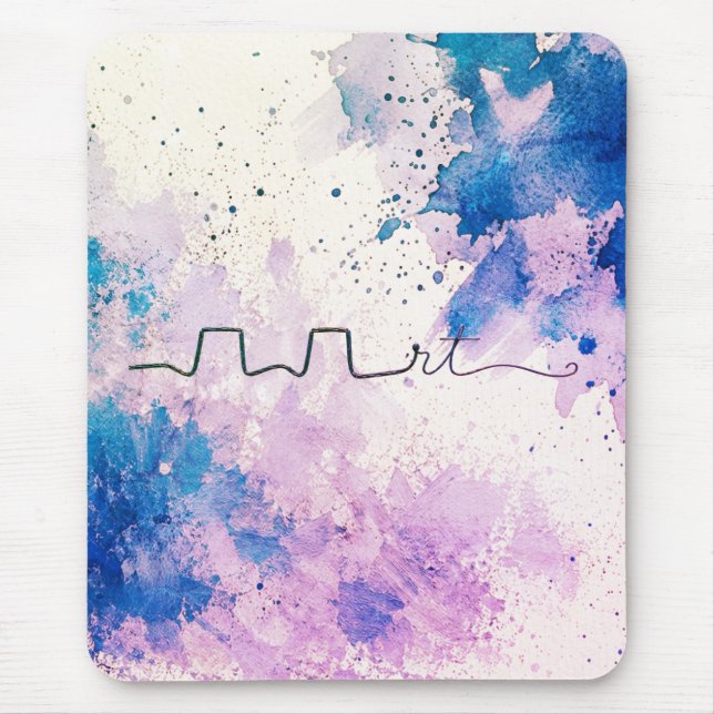 Mousepad Minimalist RT Design | Inhalotherapy Inspired (Frente)