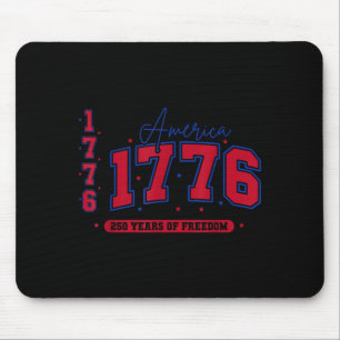 Mousepad Mínimo 1776 América 250 Anos Liberdade