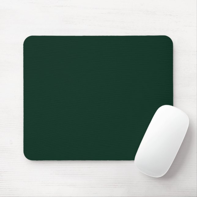 Mousepad Mínimo de pinheiro verde-claro e elegante (Com mouse)
