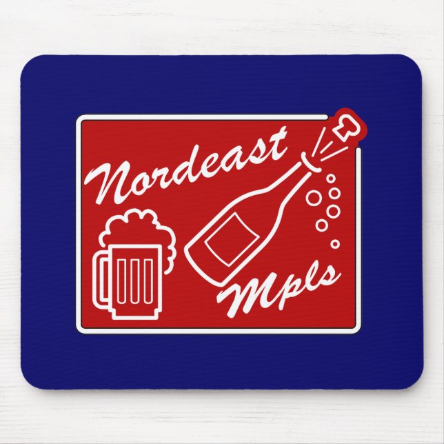 Mousepad Minneapolis Nordeast (Frente)
