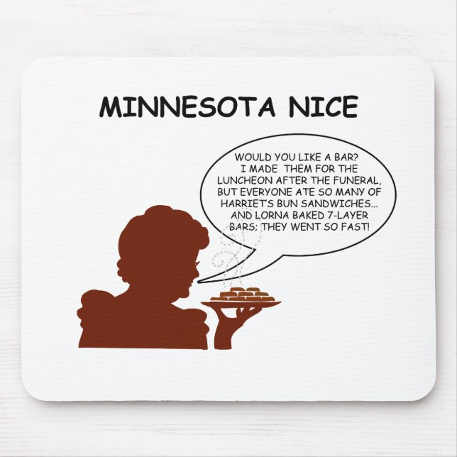 Mousepad Minnesota Nice (Frente)