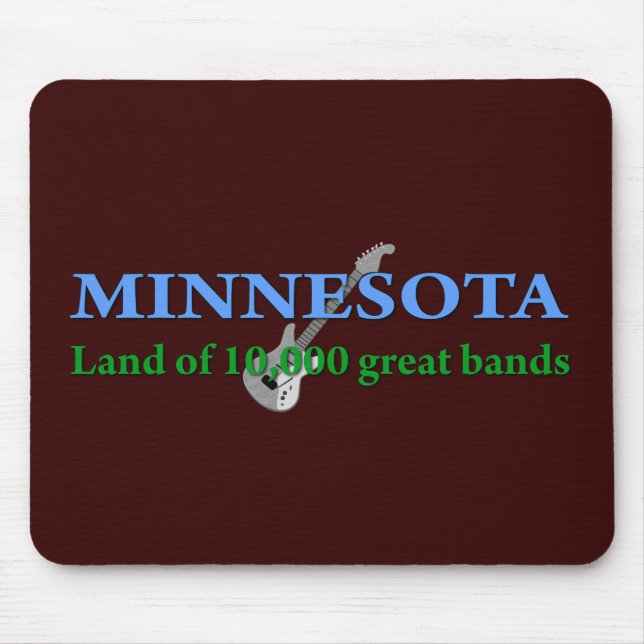 Mousepad Minnesota - Terra de 10 mil Bandas (Frente)