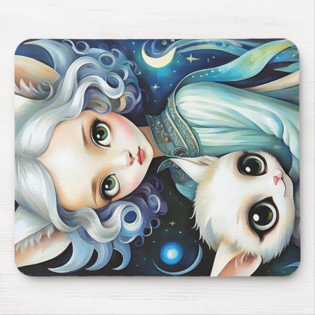 Mousepad Minnie e Mac (Frente)