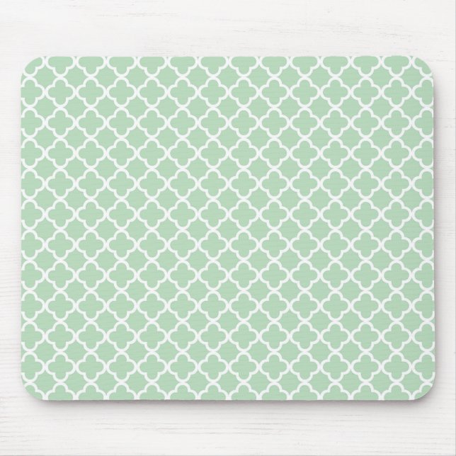 Mousepad Mint Quatrefoil (Frente)