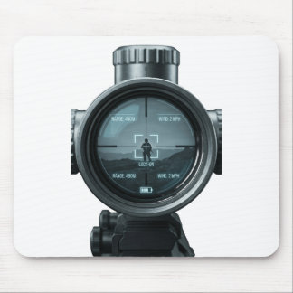 Mousepad Mira de Sniper Tático Gráfico de Jogador de FPS