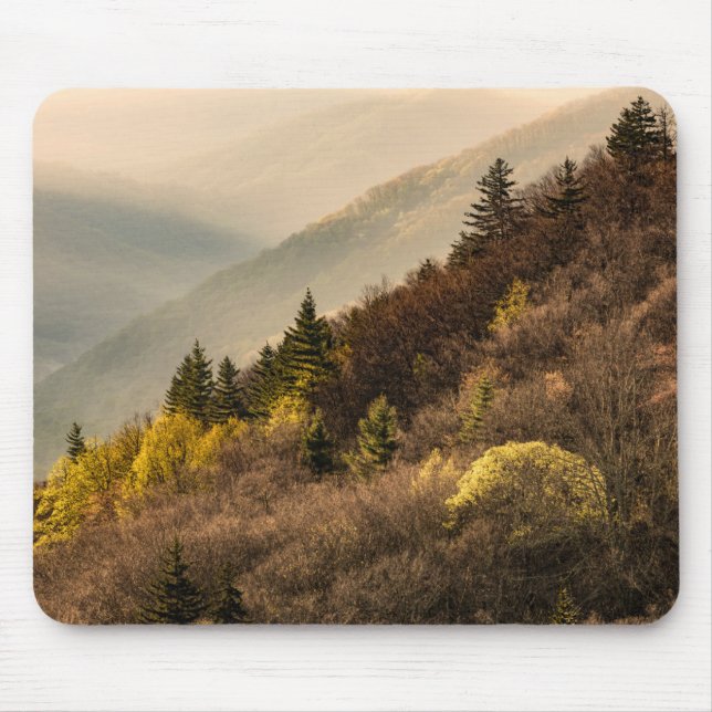 Mousepad Mirante do Vale de Oconaluftee | Carolina do Norte (Frente)