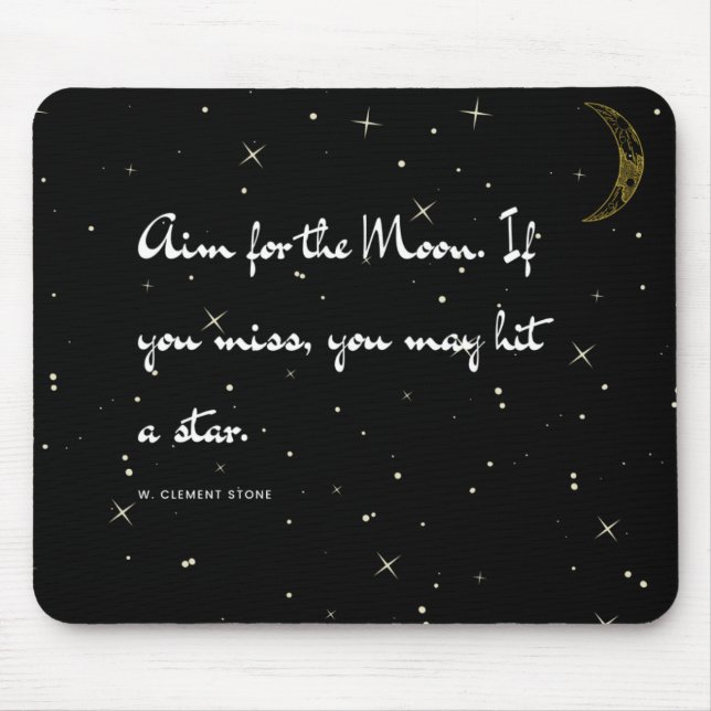 Mousepad Mire para a Lua (Frente)