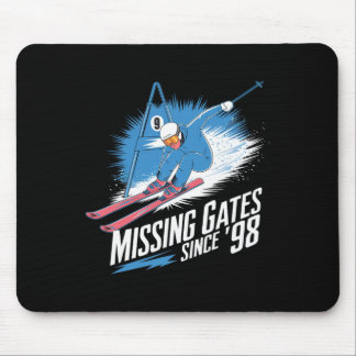 Mousepad Missing Gates Since 98 Alpine Skiing 