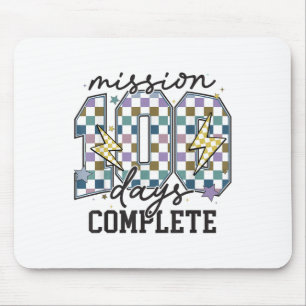 Mousepad Missões 100 Dias Completamente Engraçadas 100 Dias