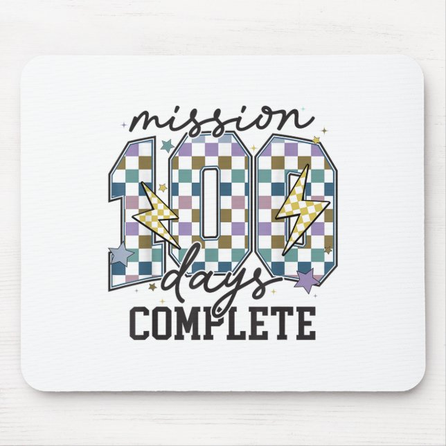 Mousepad Missões 100 Dias Completamente Engraçadas 100 Dias (Frente)