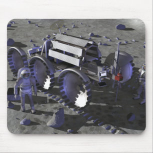 Mousepad Missões futuras 10 da exploração do espaço