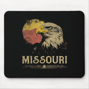 Mousepad Missouri - amor natureza vintage caminhada 70s 80s
