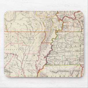 Mousepad Missouri, Ill, Ky, Tenn, Ala, Miss, Ark
