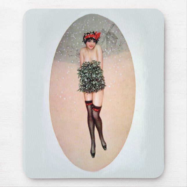 Mousepad Mistletoe Miss (Frente)