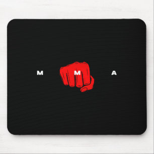 Mousepad Mistura de artes marciais Boxing Jiu-jitsu Luta Mm