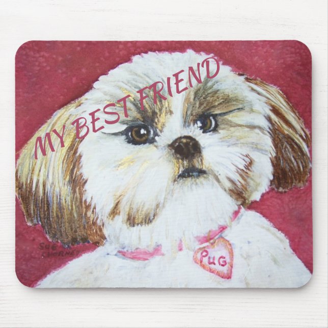 MOUSEPAD MISTURA DE SHIH TZU DO BRINQUEDO (Frente)