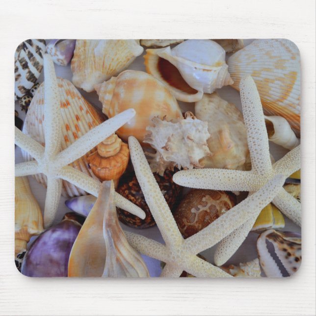 Mousepad Mistura variada da vida marinha (Frente)