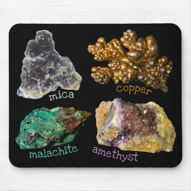 Mousepad Misturas de Minerais Rock Nature Fotografia Rockho (Frente)