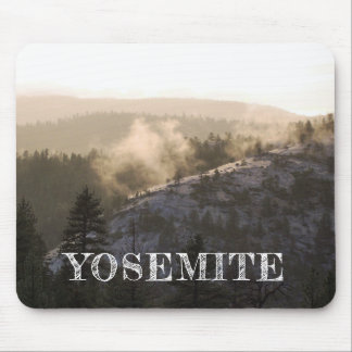 Mousepad Misty Sunset em Yosemite